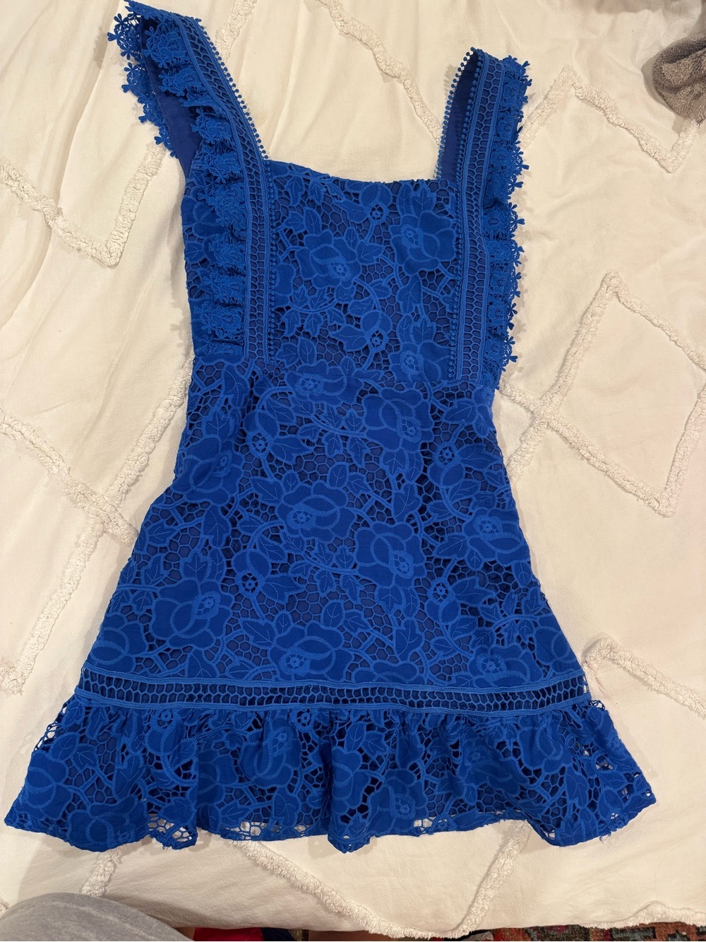 Adelyn Rae Cobalt Blue Dress Top